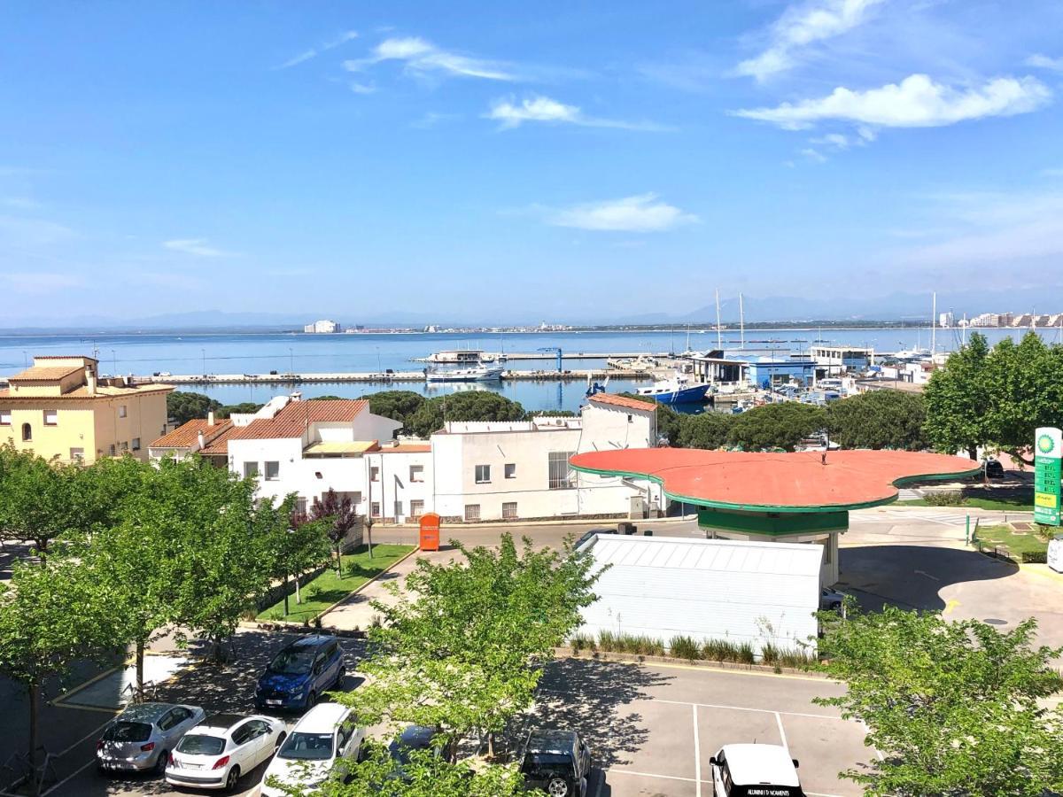 Roc Mar 4 3A - Apartamento Cerca Del Centro Y De La Playa - Terraza Con Vistas Al Mar Y Al Puerto Roses Zewnętrze zdjęcie